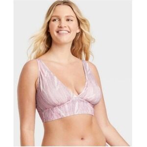 NWT comfort bralette orchid, Size Large